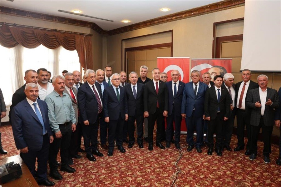 Sayın Bakan Yardımcımız Mahmut GÜRCAN’ın Teşrifleriyle TESK Sivas Bölge İstişare Toplantısı Gerçekleştirildi